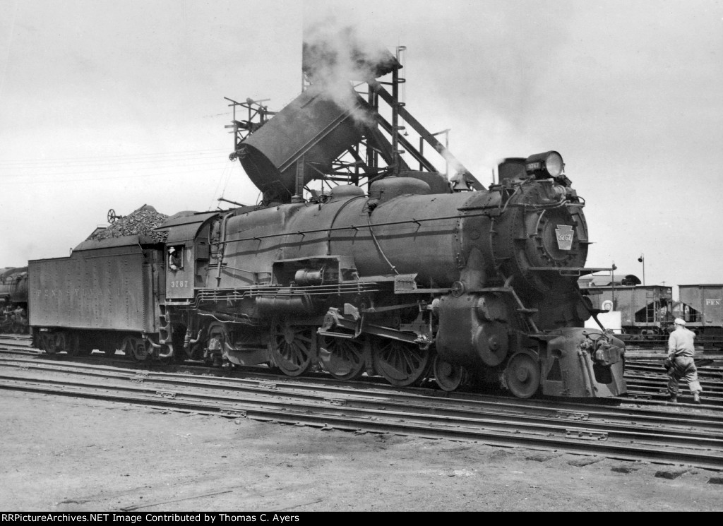 PRR 3767, K-4S, c. 1946